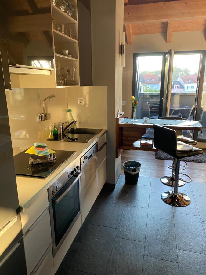 Apartment Mit Dachloggia Saarlouis Exteriör bild